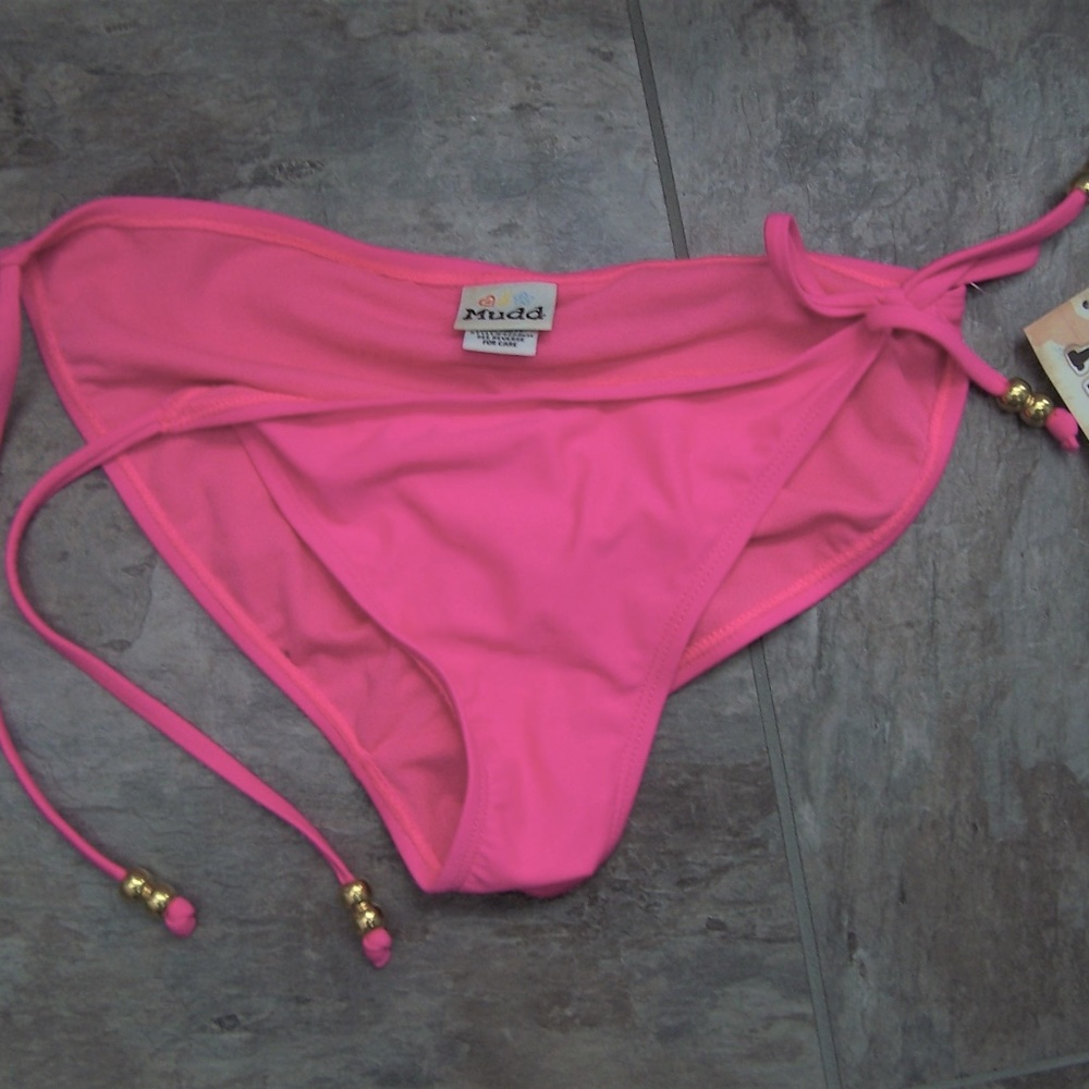 MUDD Scoop Bottoms Juniors Swim Bikini Size Medium
